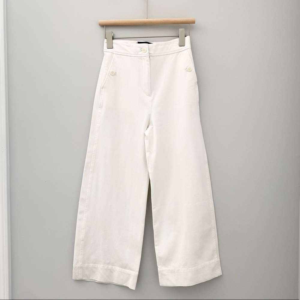 ON HOLD For karli- COPY - J.Crew Crop Wide Leg Pants
